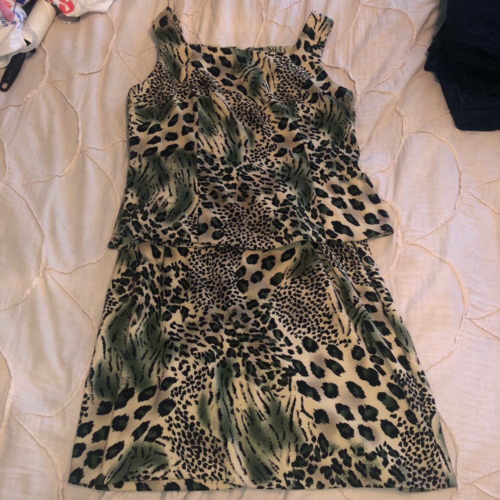 Two Piece Animal Print Set 🐆